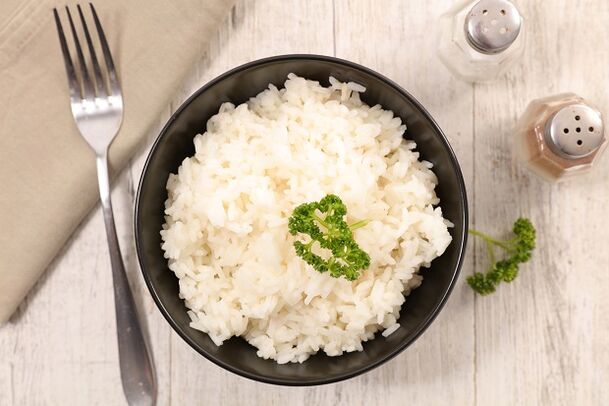 Entladetag auf Reis hat keine Kontraindikationen
