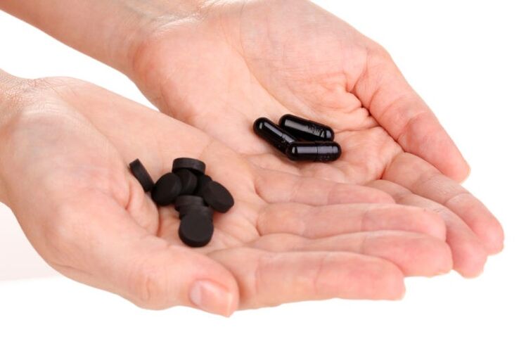 Aktivkohle zur Gewichtsreduktion in Tabletten und Kapseln
