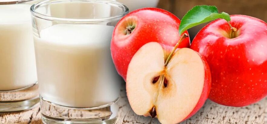Kefir-Apple-Diät