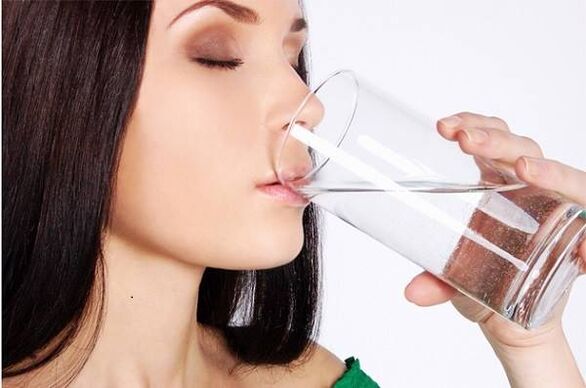 Wasser Gastritis