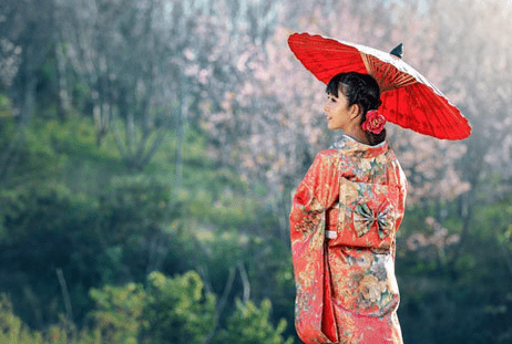 Japanisches Mädchen