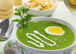 Cremesuppe auf einer Proteindiät