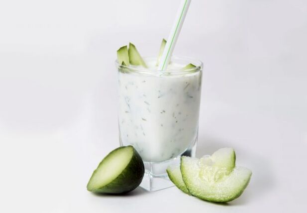 Gurken-Kefir-Diät