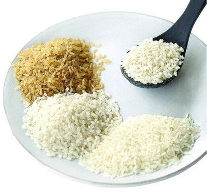 Lebensmittel mit Reis zur Gewichtsreduktion pro Woche um 5 kg