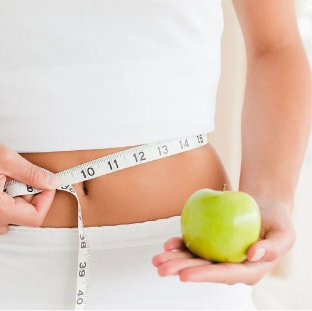 Reduzierung der Taille während des Gewichtsverlusts in einer Woche