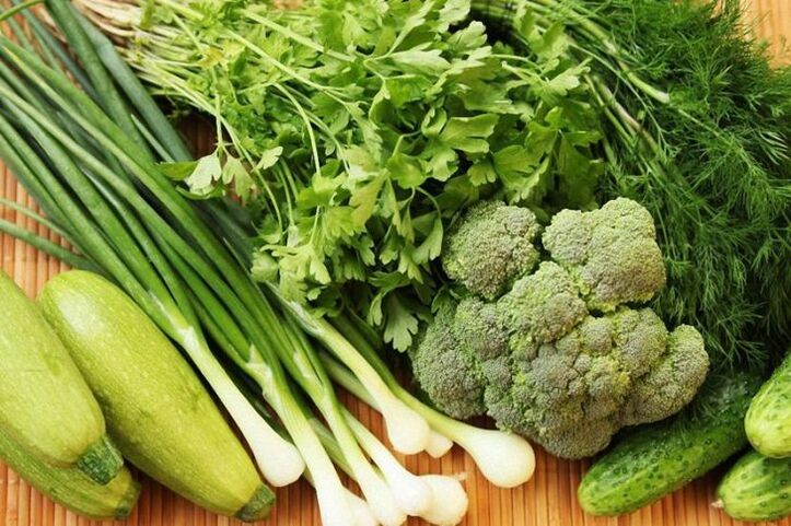 Gemüse und Kräuter für eine hypoallergene Ernährung